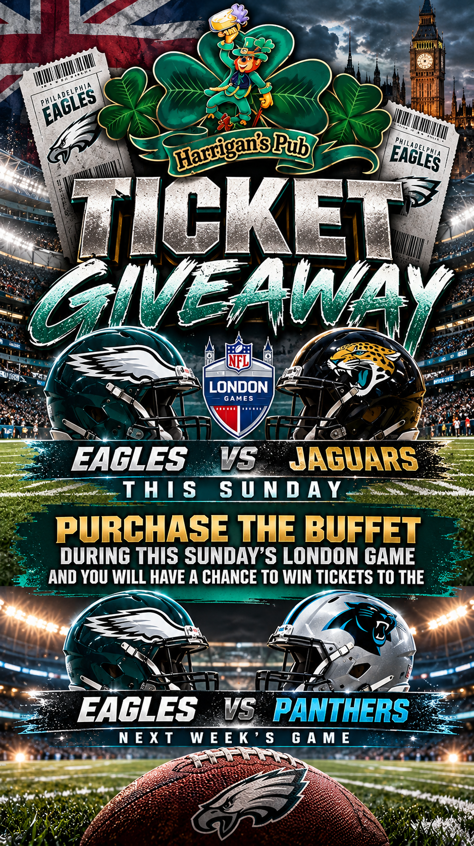 Harrigan’s Pub Ticket Giveaway (1)